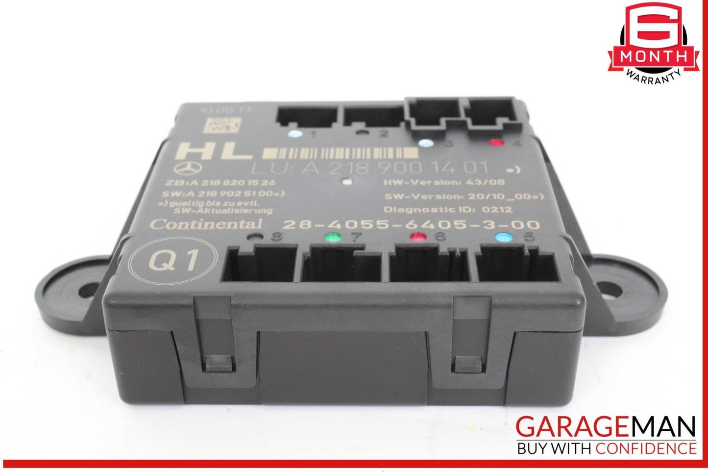 08-18 Mercedes W218 CLS550 C250 Rear Left Side Door Control Module Unit OEM