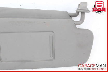 11-17 Porsche Cayenne S 958 Front Right Side Sun Visor Sunshade Cover Gray OEM