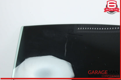 12-18 Audi S6 A6 Rear Left Driver Side Door Window Auto Glass OEM
