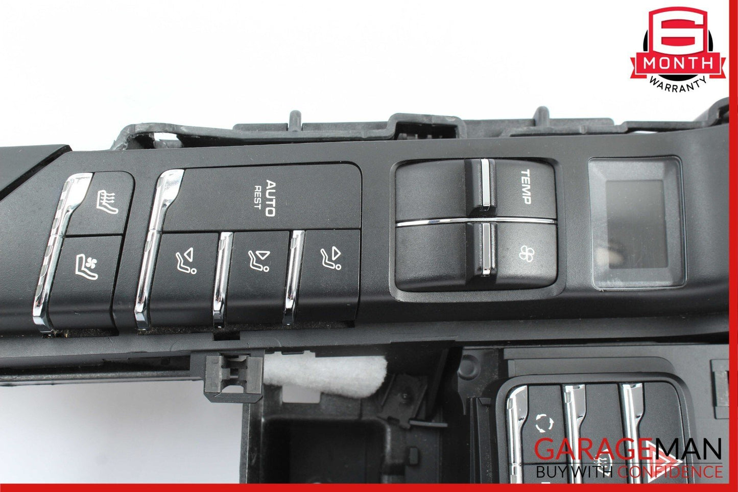 11-17 Porsche Cayenne 958 Center Console AC A/C Climate Control Switch Assembly