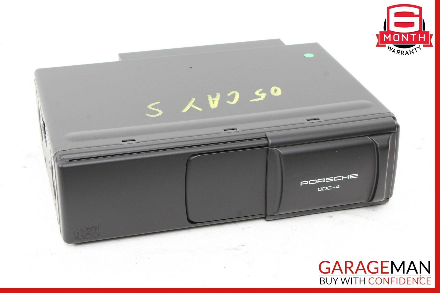 03-06 Porsche Cayenne 955 6 CD Changer CDC 4 7L5035111 OEM