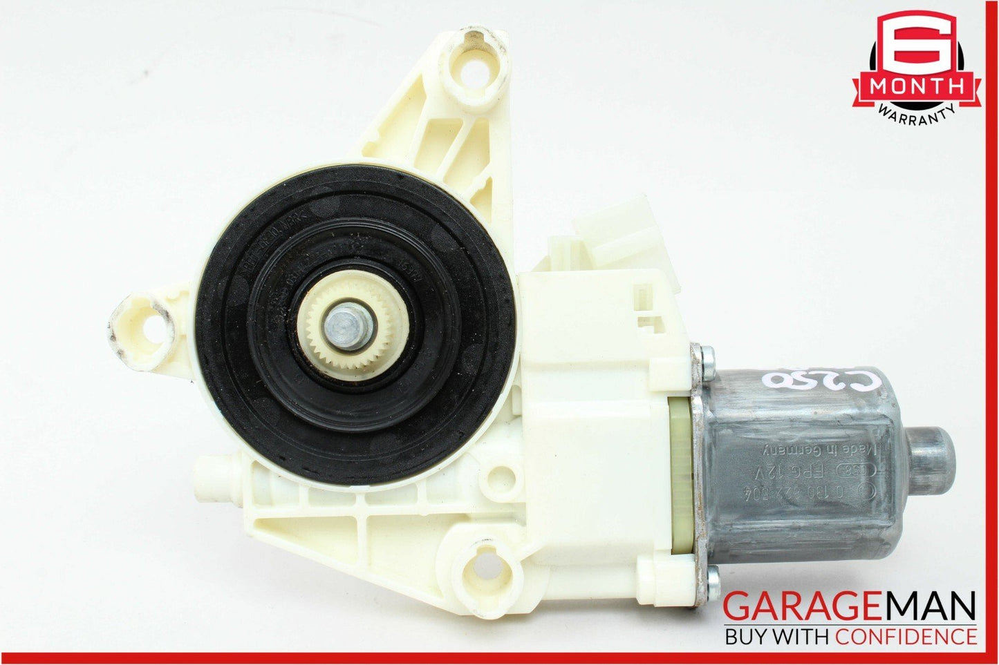 08-14 Mercedes W204 C250 Rear Right Passenger Side Door Window Regulator Motor