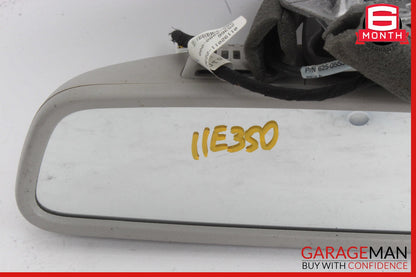 10-16 Mercedes W212 E350 E400 C300 C250 Interior Rear View Mirror Assembly Gray