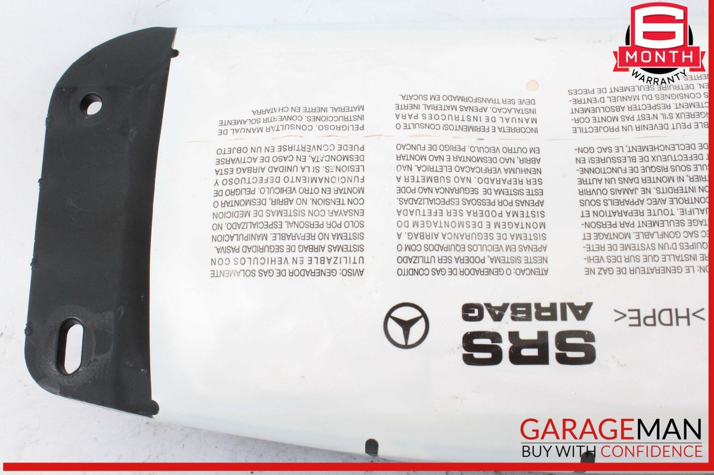 08-15 Mercedes W204 C250 C300 Front Right Passenger Side Dash Airbag