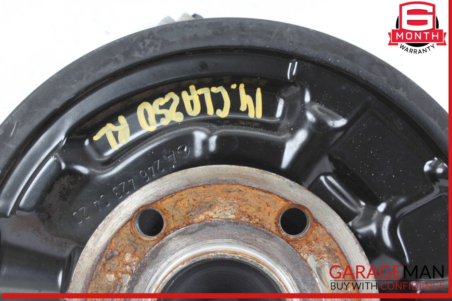 14-19 Mercedes W117 CL250 Rear Left Driver Side Spindle Knuckle Hub Bearing OEM