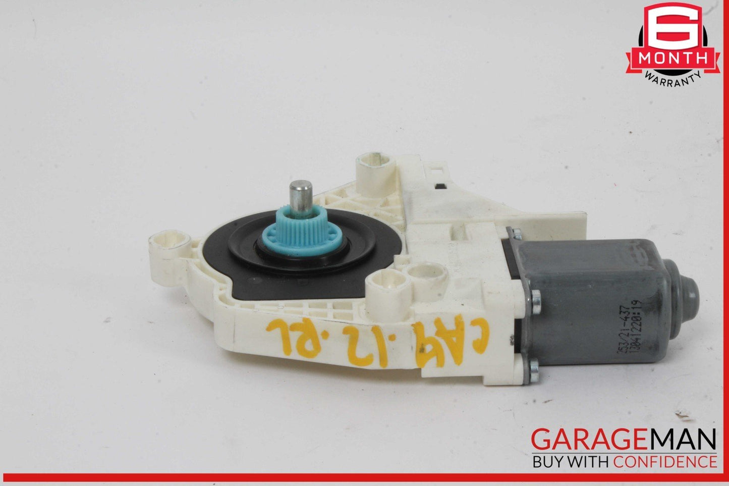 11-18 Porsche Cayenne 958 Rear Left Side Door Window Regulator Motor Unit OEM