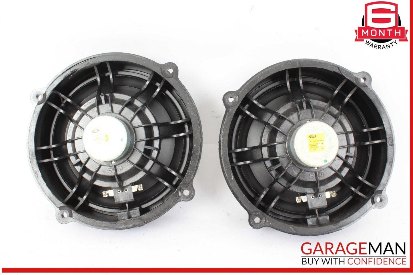10-13 Range Rover Sport L320 Rear Right and Left Side Door Sound Speaker Set OEM