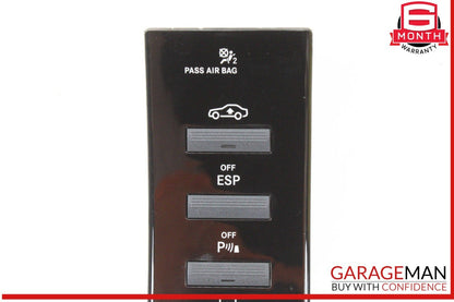 07-14 Mercedes W221 S550 ESP Parking Assist Suspension Control Switch OEM