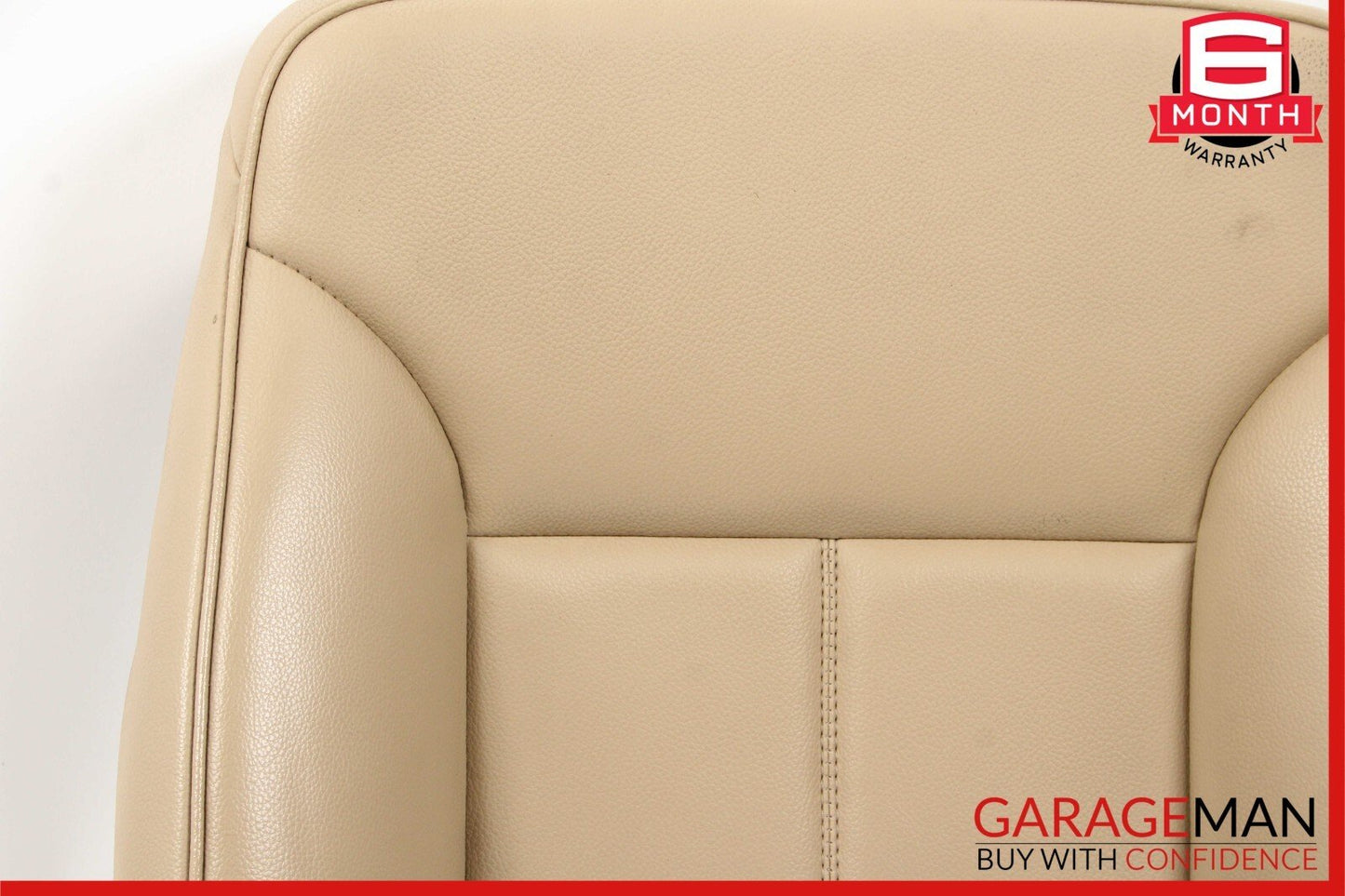 07-12 Mercedes GL450 Front Left Driver Side Top Upper Seat Cushion Cover Brown