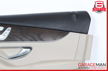 16-19 Mercedes X253 GLS300 Front Right Side Interior Door Trim Panel OEM