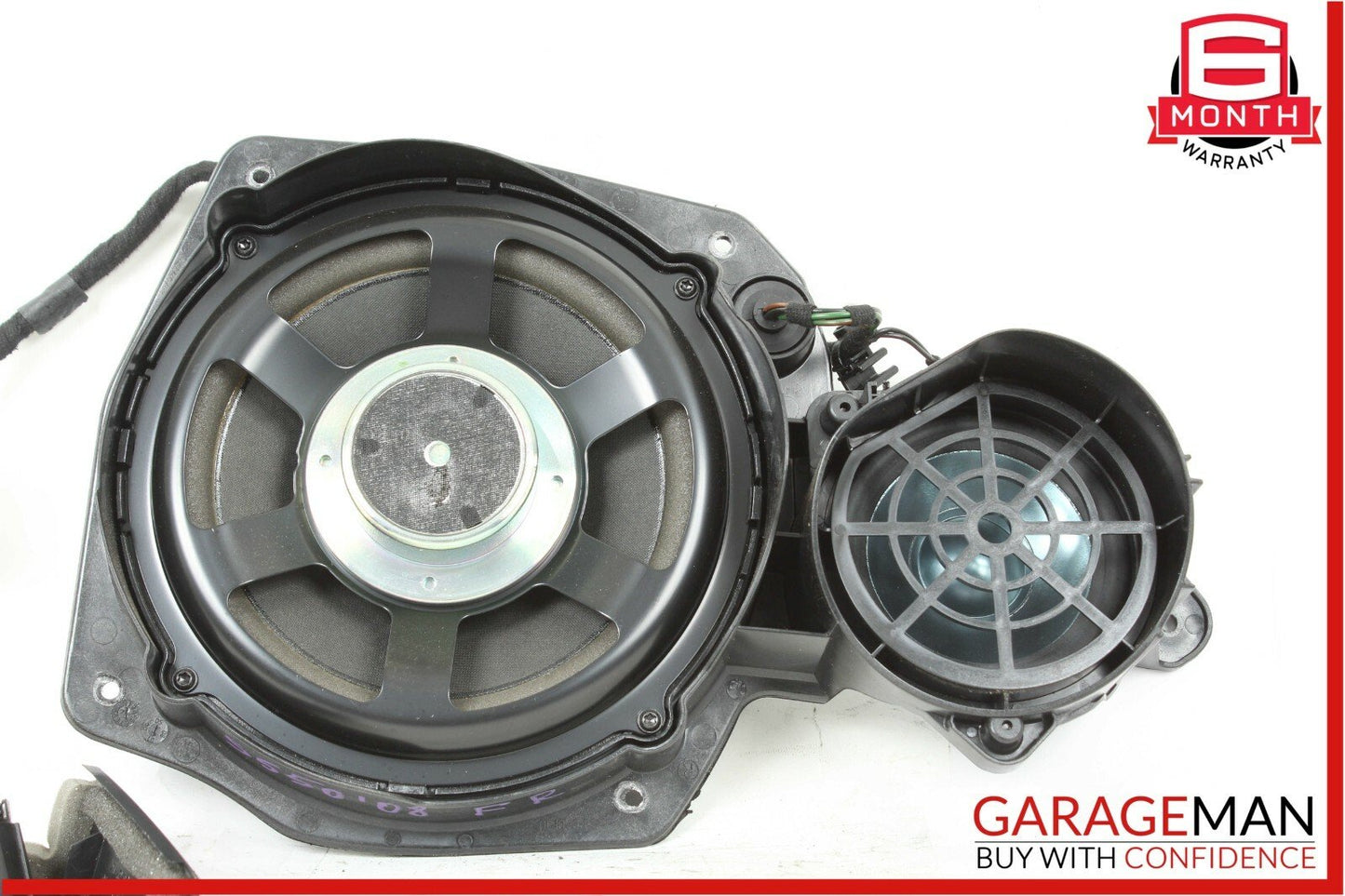 07-09 Mercedes W221 S550 Logic 7 Front Left & Right Door Speaker Speakers Set