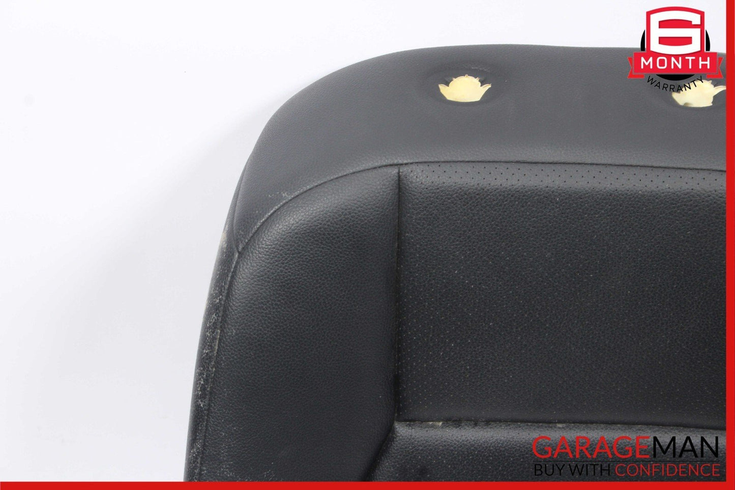 08-14 Mercedes W204 C250 Sedan Front Left Side Top Upper Seat Cushion Black
