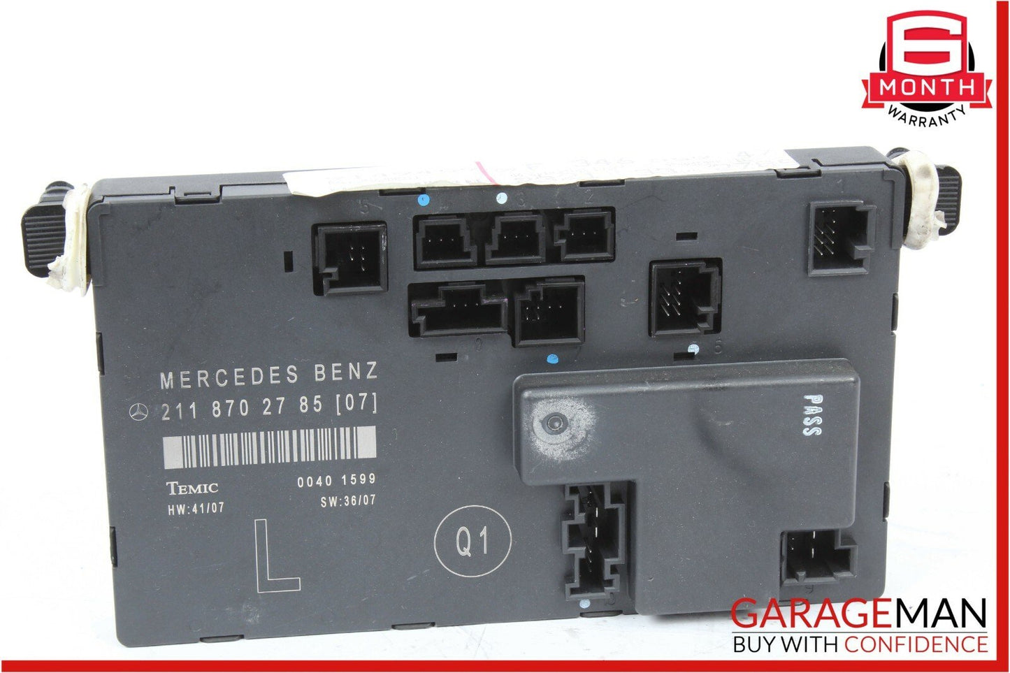 03-09 Mercedes E350 E320 Front Left Driver Side Door Controller Module