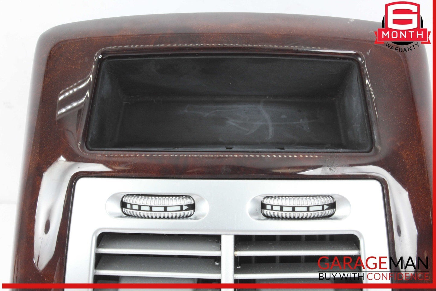 07-13 Mercedes W221 S550 Rear Center Console AC A/C Air Vent Trim 2216801639 OEM