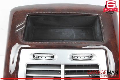 07-13 Mercedes W221 S550 Rear Center Console AC A/C Air Vent Trim 2216801639 OEM