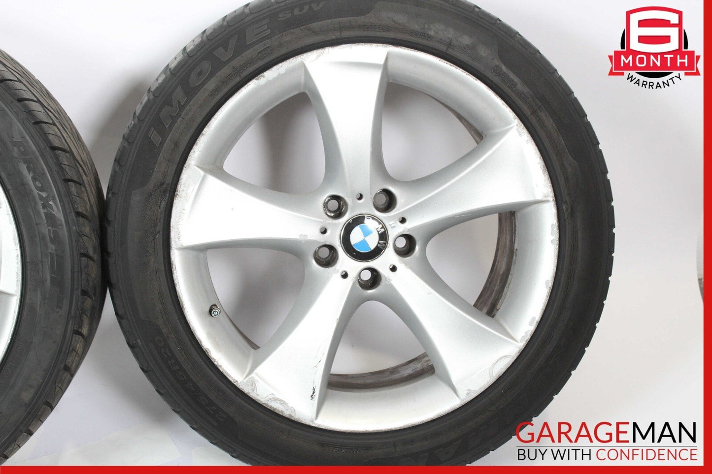 08-14 BMW X5 X6 Staggered 20" R20 10x11 Wheel Tire Rim Set of 4 Pc OEM