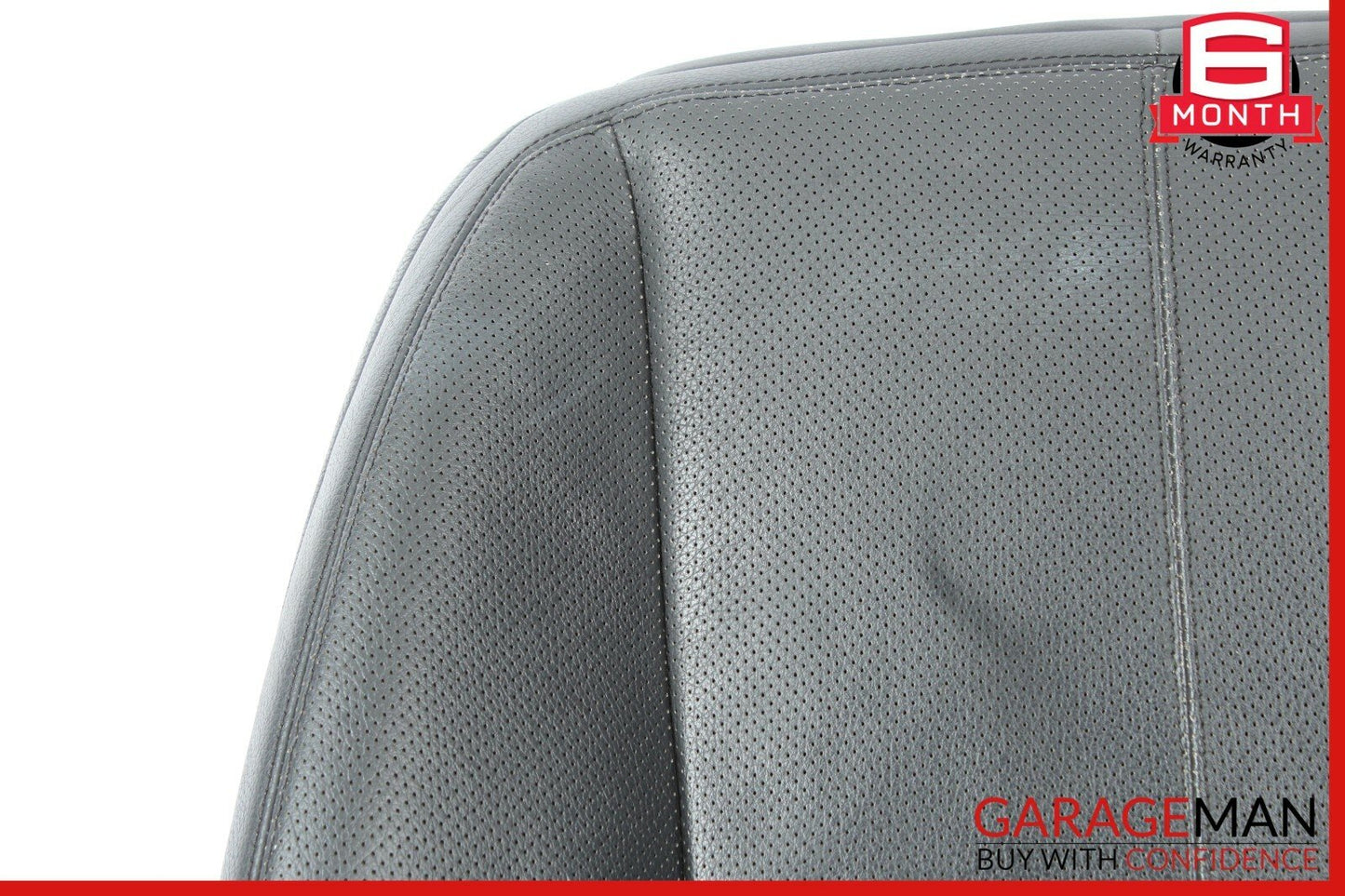 07-09 Mercedes W221 S550 Front Left / Right Top Upper Seat Cushion Cover Black