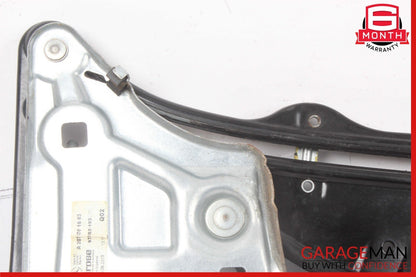 10-16 Mercedes W207 E350 E400 Rear Right Window Regulator Motor Plate Frame OEM