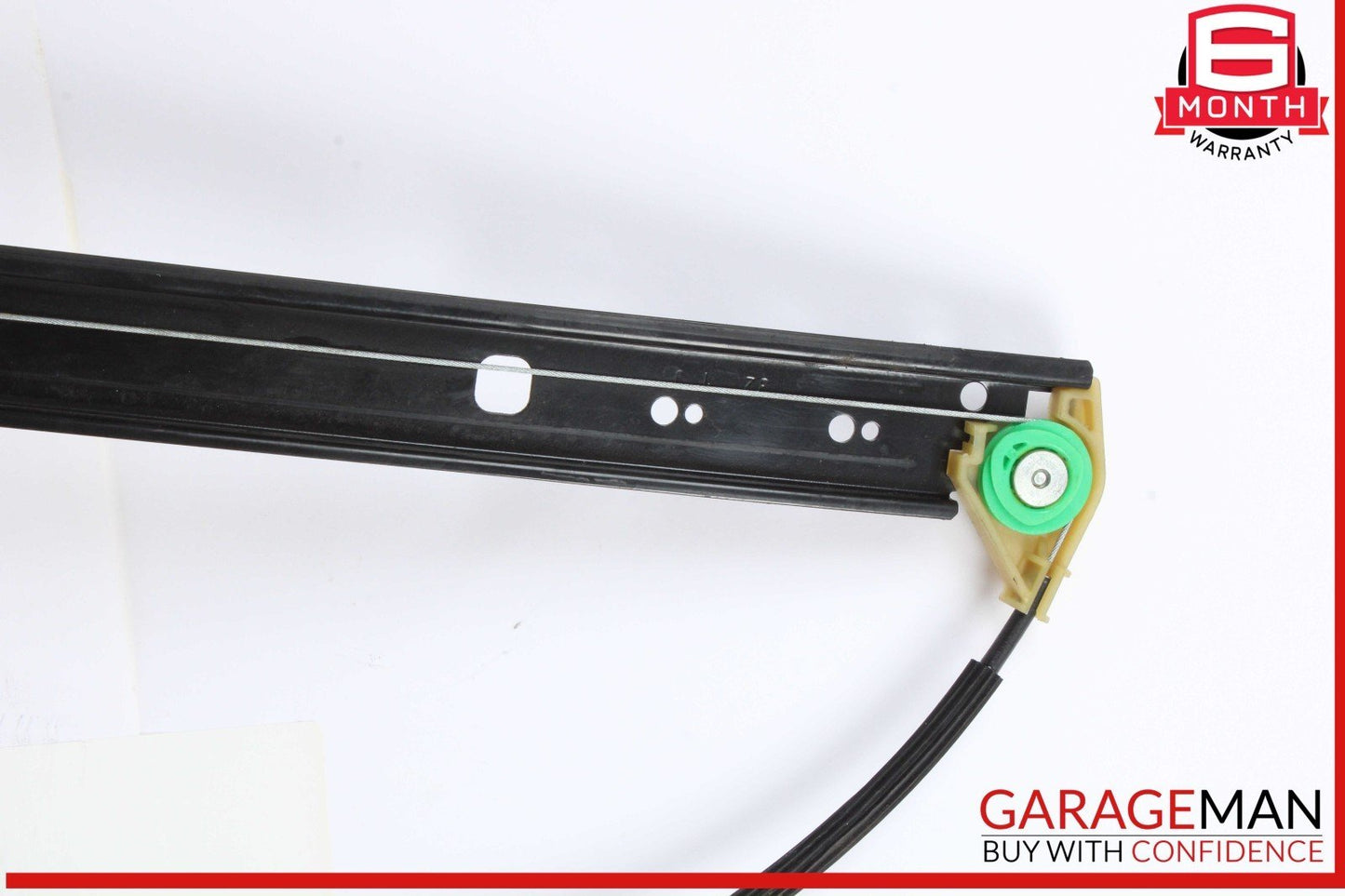 07-15 Audi Q7 Rear Right Passenger Side Window Regulator 4L0839462A OEM