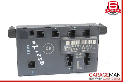 01-07 Mercedes W203 C230 C280 Front Left Driver Side Door Control Module Unit