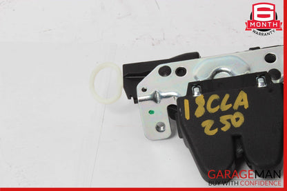 14-18 Mercedes W117 CLA250 Rear Trunk Lid Lock Latch Actuator Mechanism OEM
