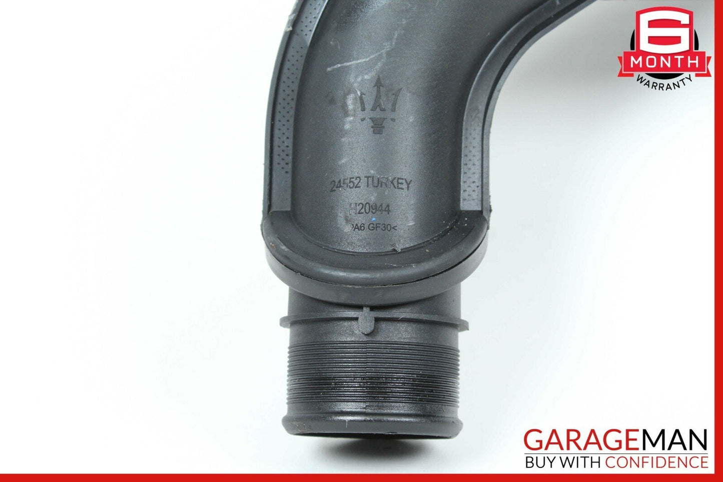 14-17 Maserati Ghibli S Turbo Air Inlet Intake Duct Tube Hose Assembly w/ Sensor