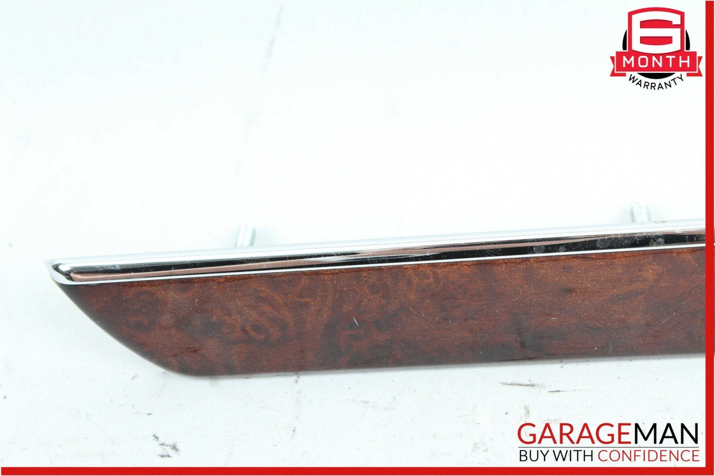 06-12 Mercedes X164 GL450 Front Left Side Dash Instrument Panel Trim Bezel Wood