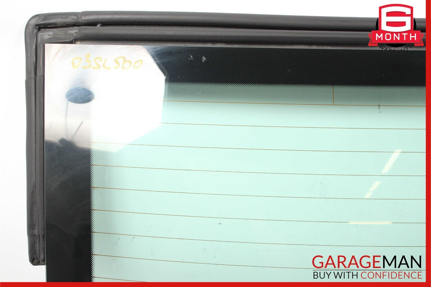 03-11 Mercedes R230 SL500 Rear Windshield Back Window Auto Glass Panel Clear