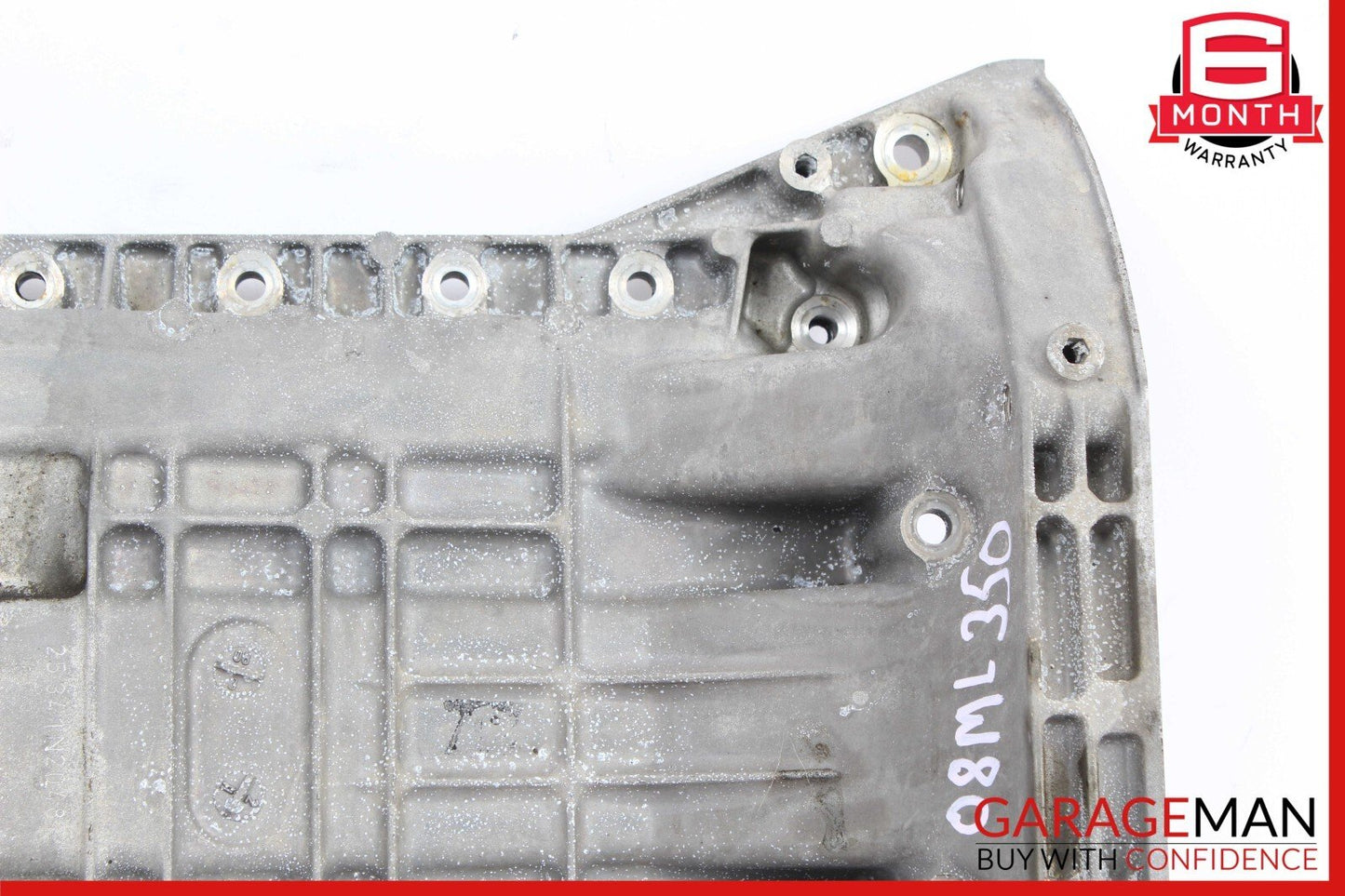 06-13 Mercedes ML350 R350 SLK300 V6 Engine Upper Oil Sump Baffle Pan 2720142002