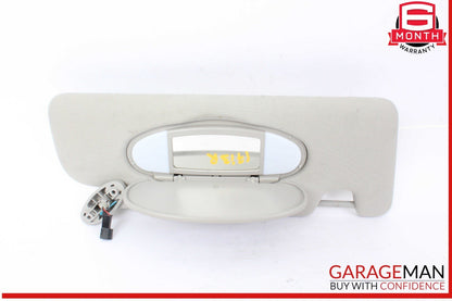 14-21 BMW i3 I01 Hybrid Front Right Passenger Side Sun Visor Sunvisor Gray OEM