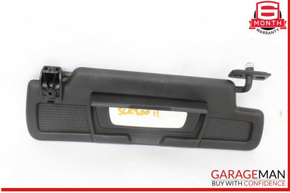 05-11 Mercedes R171 SLK300 Front Right Side Sun Visor Sunvisor Shade Black OEM