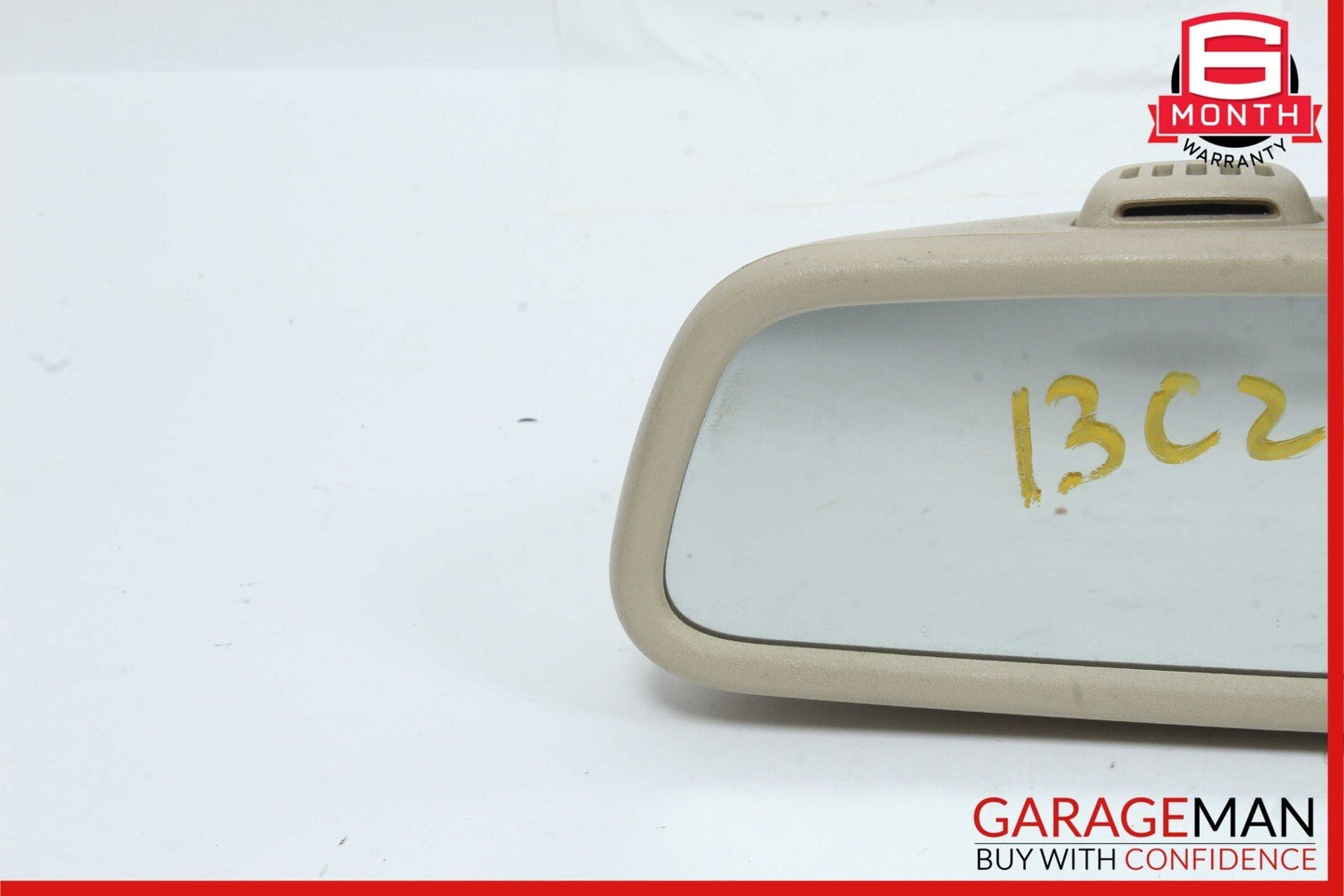 08-15 Mercedes W204 C250 C300 Front Top Upper Rear View Mirror Assembly Beige