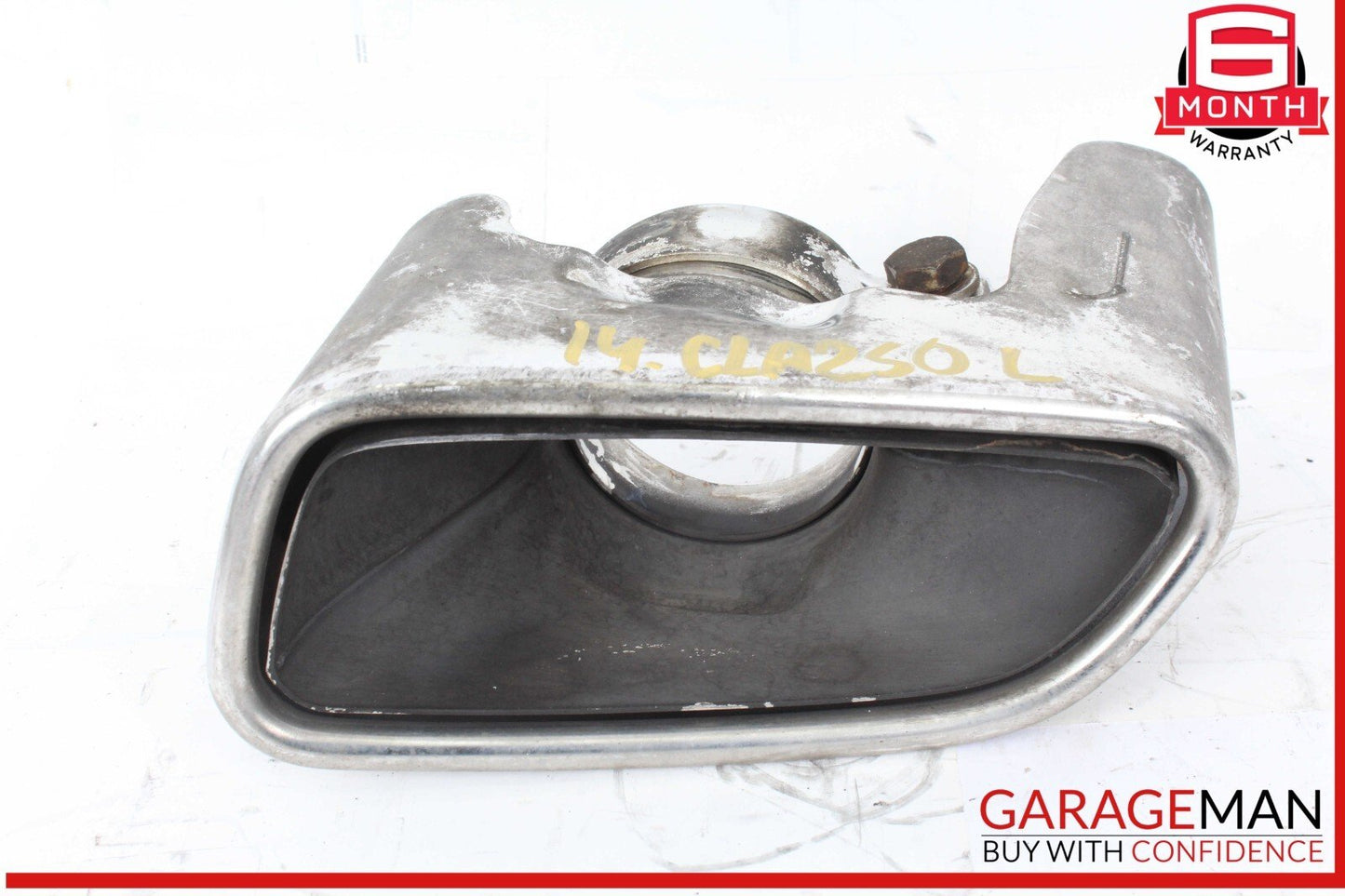 09-19 Mercedes W117 CLA250 Rear Bumper Exhaust Muffler Tips Set of 2 OEM