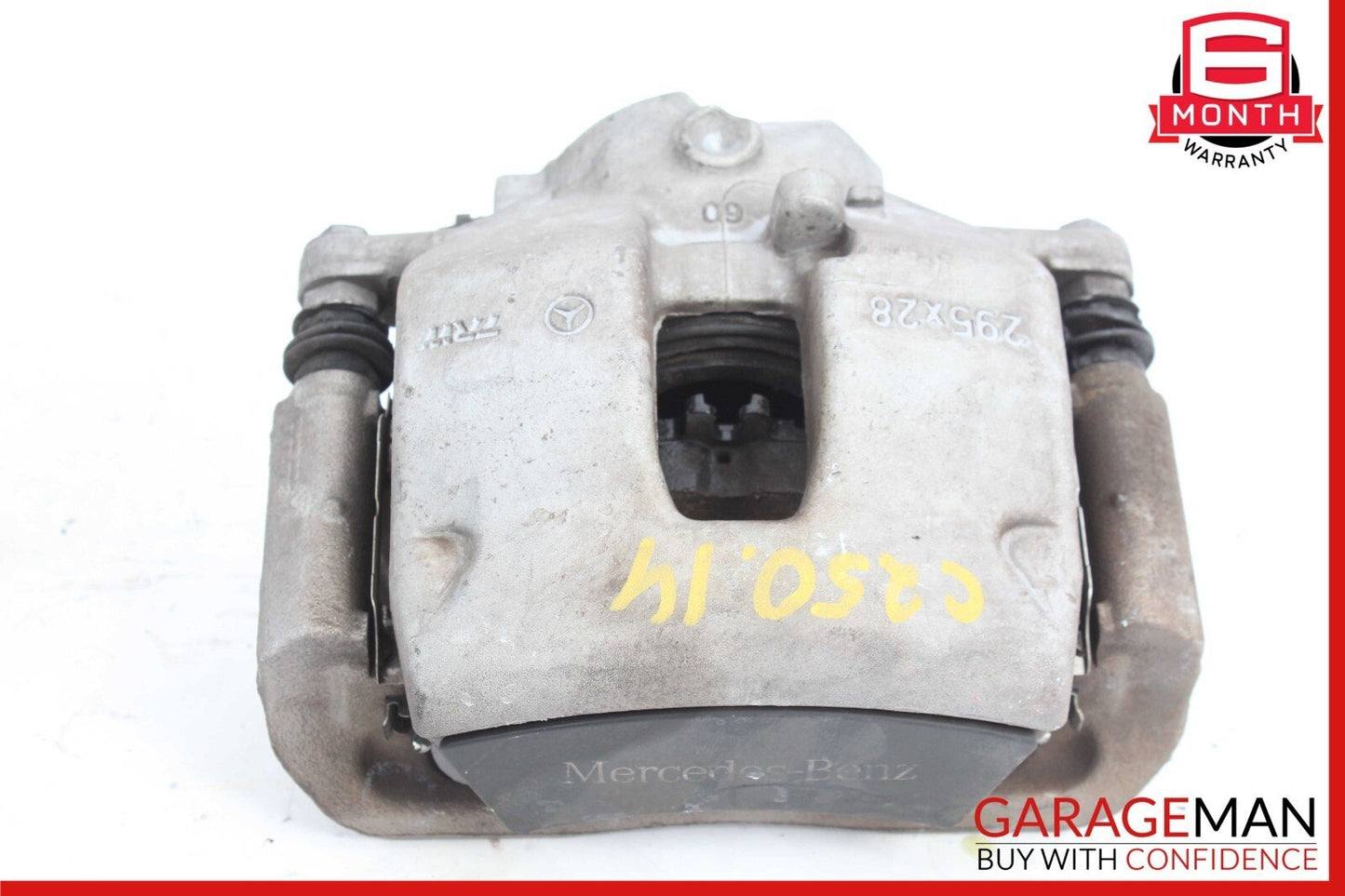 08-15 Mercedes W204 C250 Front Left & Right Side Brake Caliper Calipers Set OEM