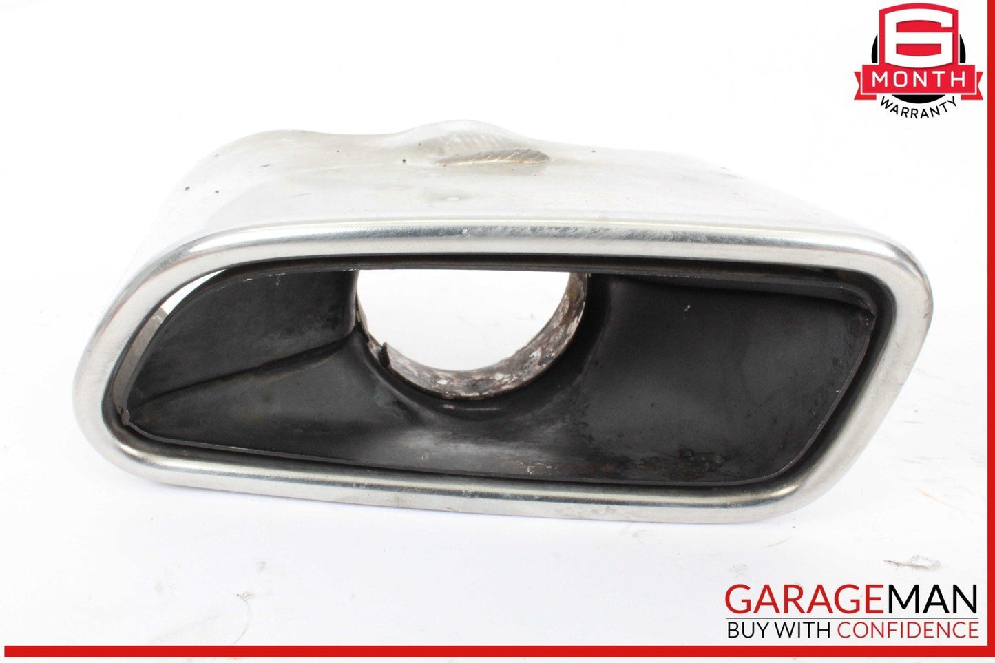 09-19 Mercedes R172 SLK250 Rear Bumper Exhaust Muffler Tips Set of 2 OEM