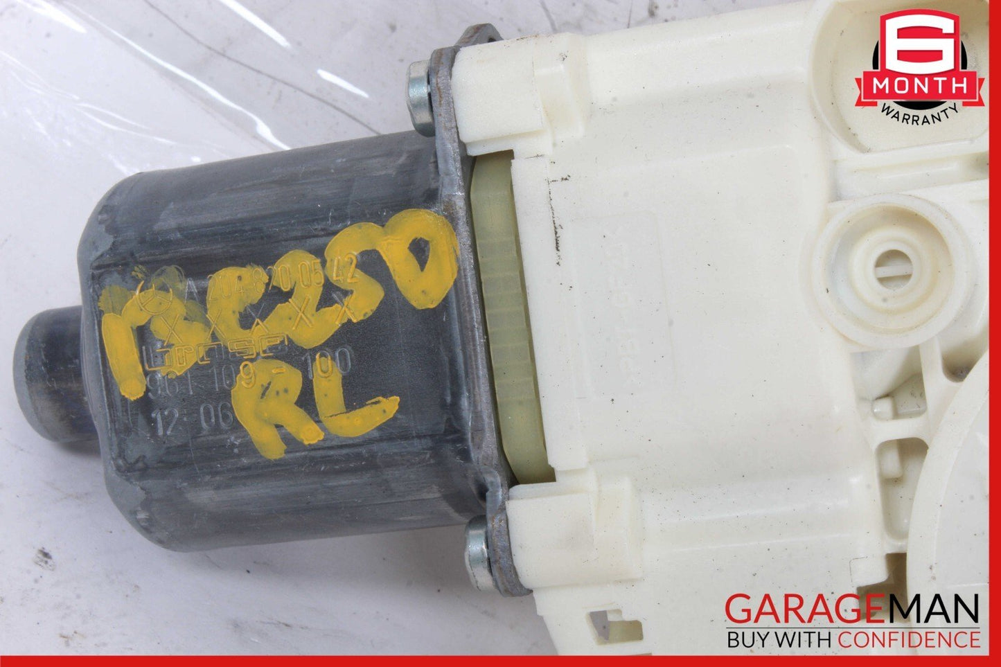 08-16 Mercedes W204 C250 GLK350 Rear Right Door Window Regulator Motor Unit OEM