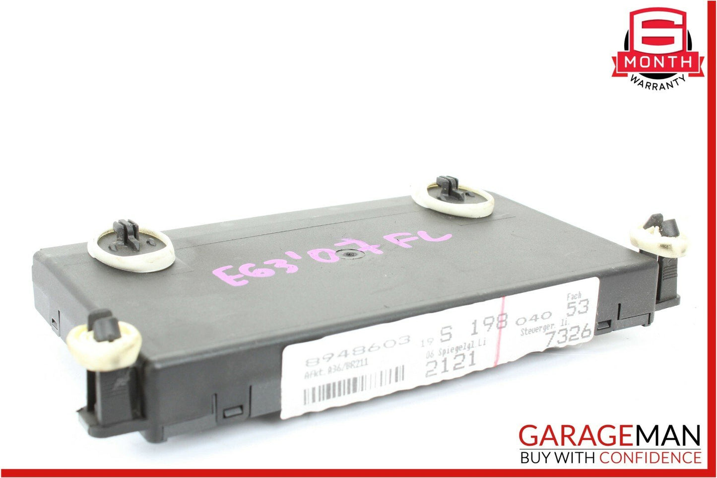 03-09 Mercedes W211 E350 E63 AMG Front Left Driver Side Door Control Module OEM