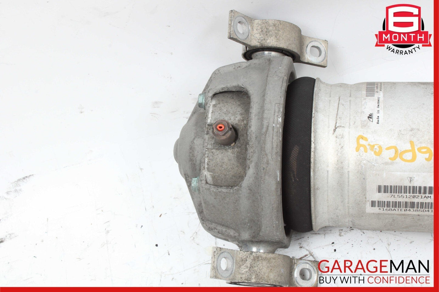03-06 Porsche Cayenne Turbo 955 Rear Left Shock Absorber Strut Spring OEM