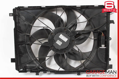 08-18 Mercedes C350 SLK350 CLS400 E350 Engine Cooling Fan Shroud Motor Assembly