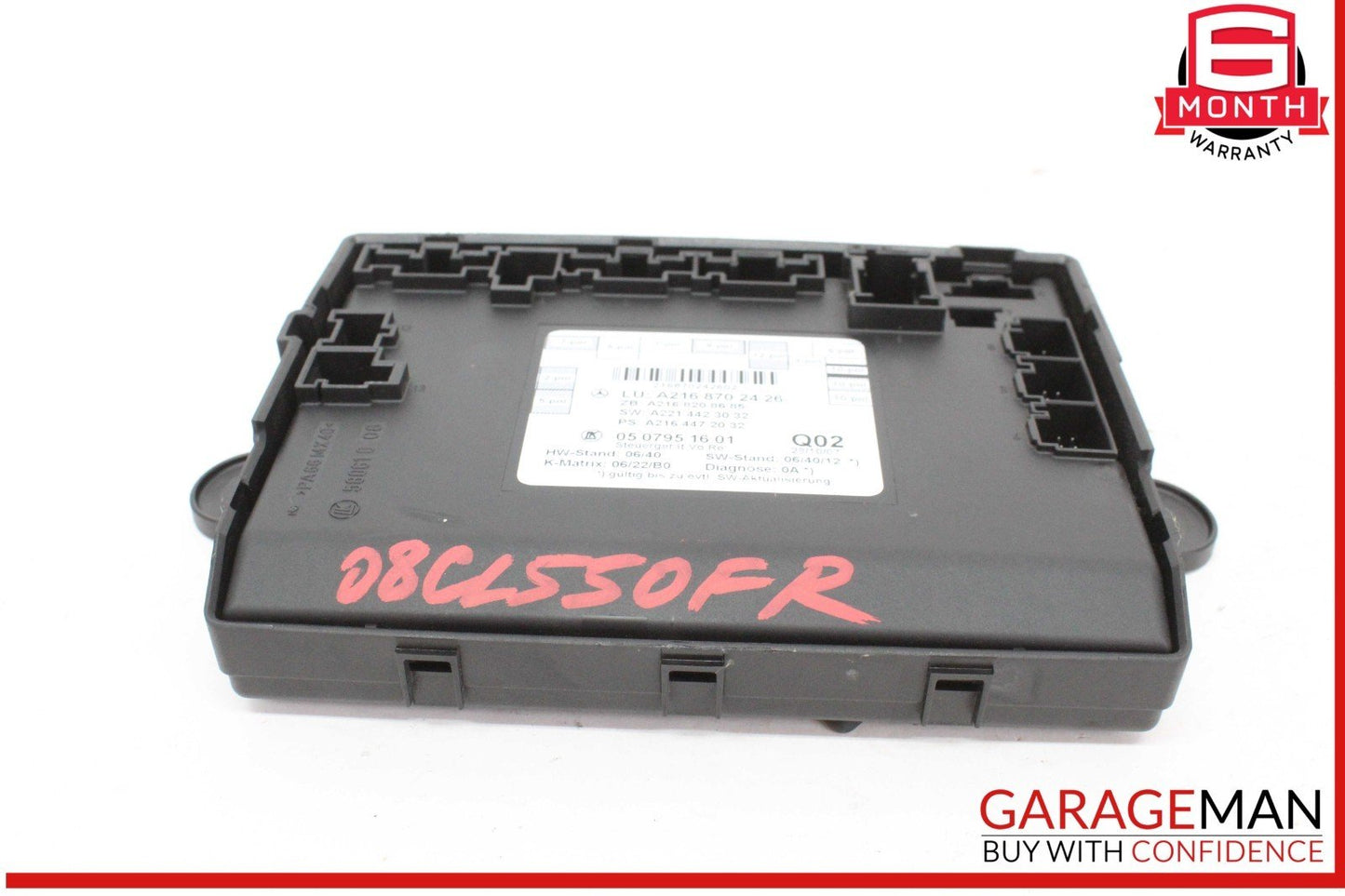 07-14 Mercedes W216 CL550 Front Right Passenger Side Door Control Module OEM