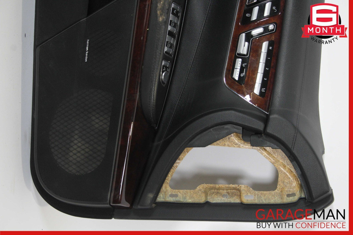 07-10 Mercedes W216 CL550 Front Left Side Interior Door Trim Panel Anthracite