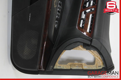 07-10 Mercedes W216 CL550 Front Left Side Interior Door Trim Panel Anthracite