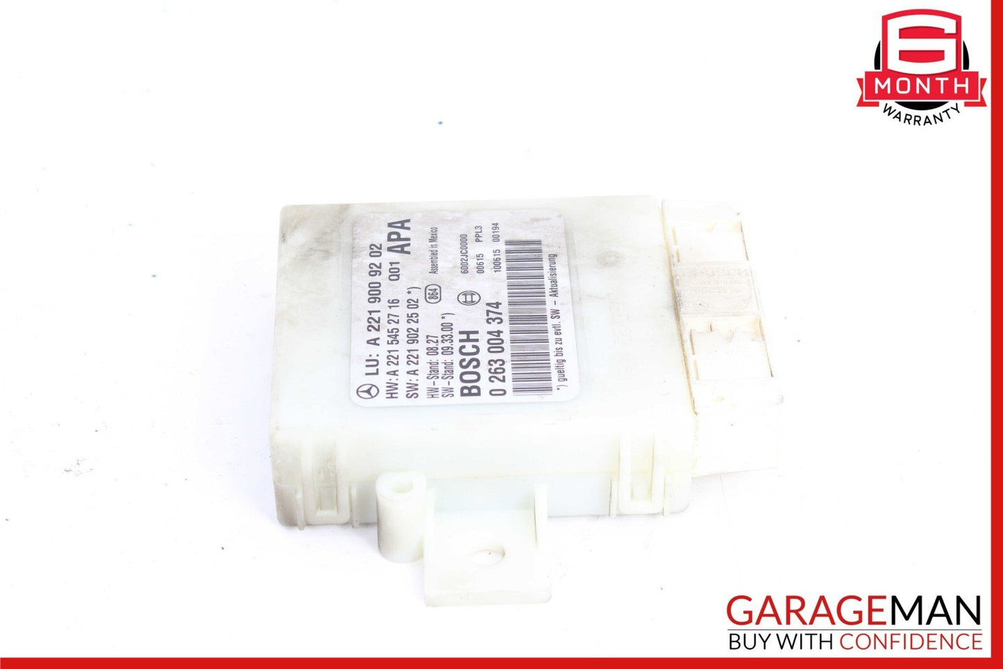10-14 Mercedes CL550 S550 S400 S63 AMG Rear Parking Parktronic Control Module