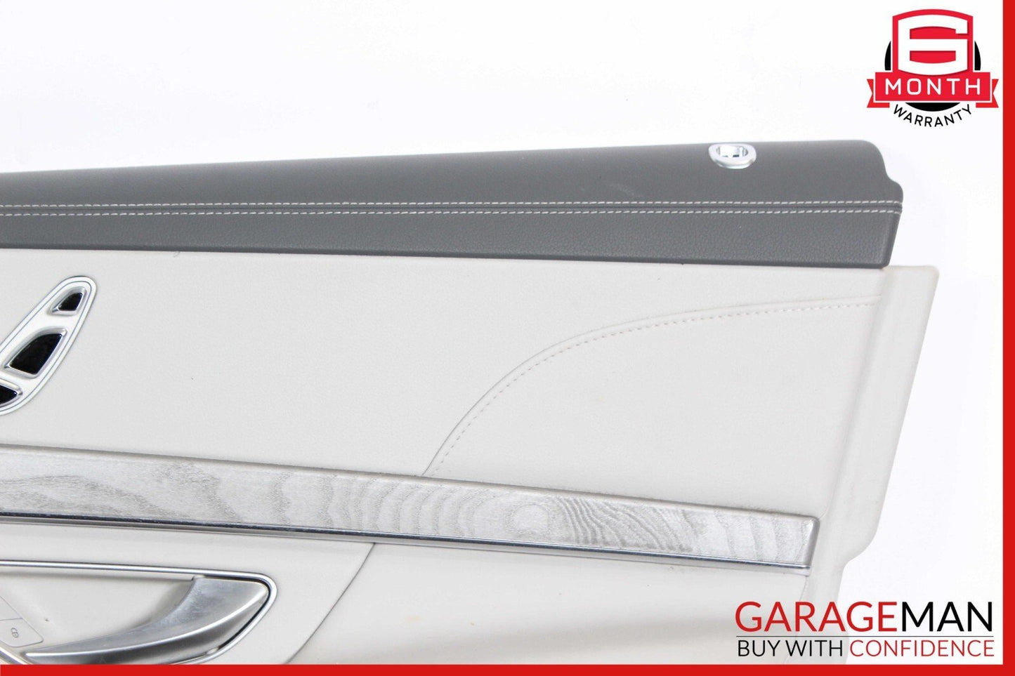 14-17 Mercedes W222 S550 S500 Front Right Side Interior Door Panel Cover Gray