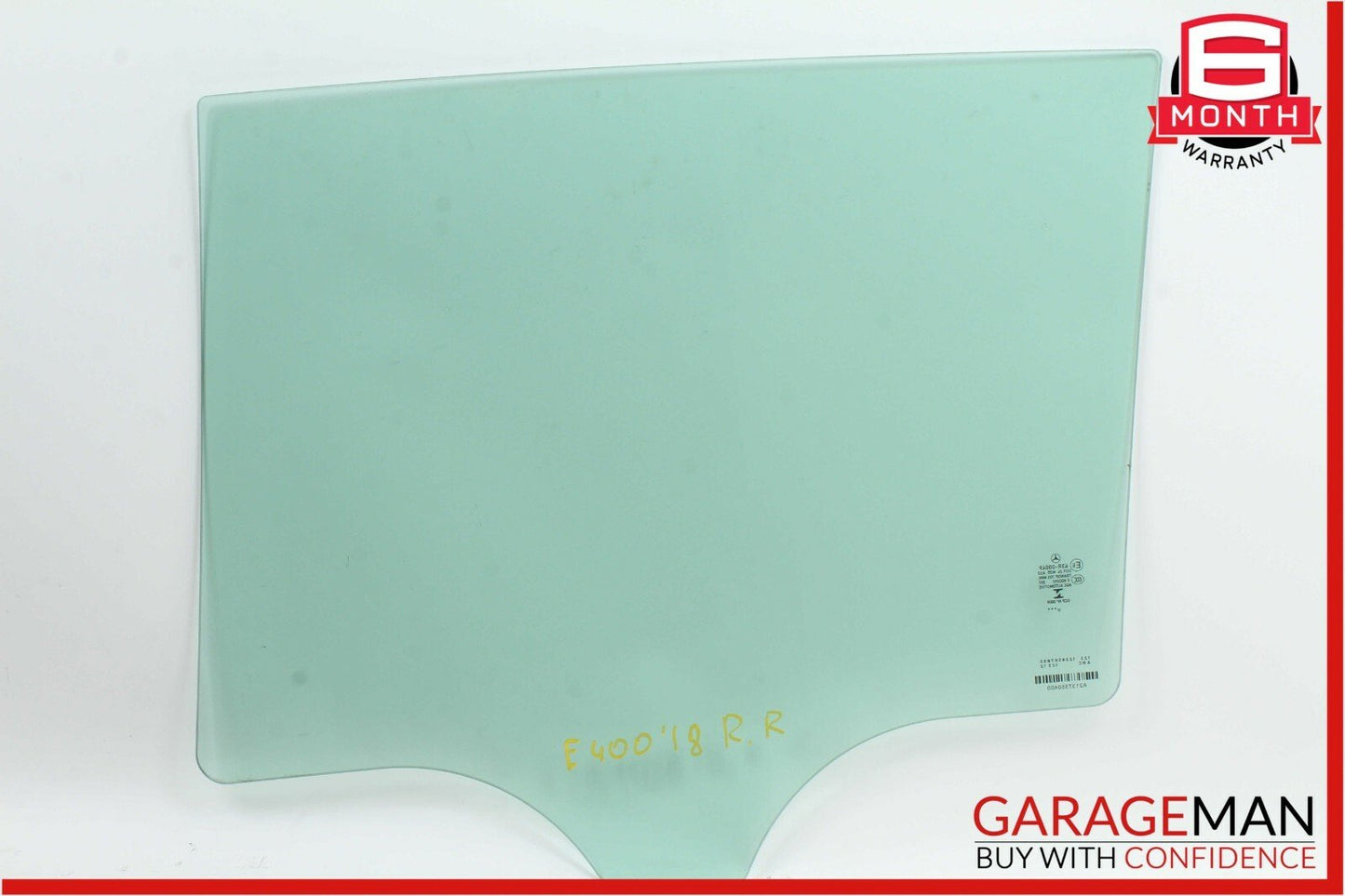 16-18 Mercedes W213 E300 E400 Rear Right Passenger Side Door Window Auto Glass