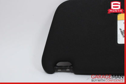 08-14 Mercedes W204 C250 Front Right Side Sun Visor Sunvisor Shade Black OEM