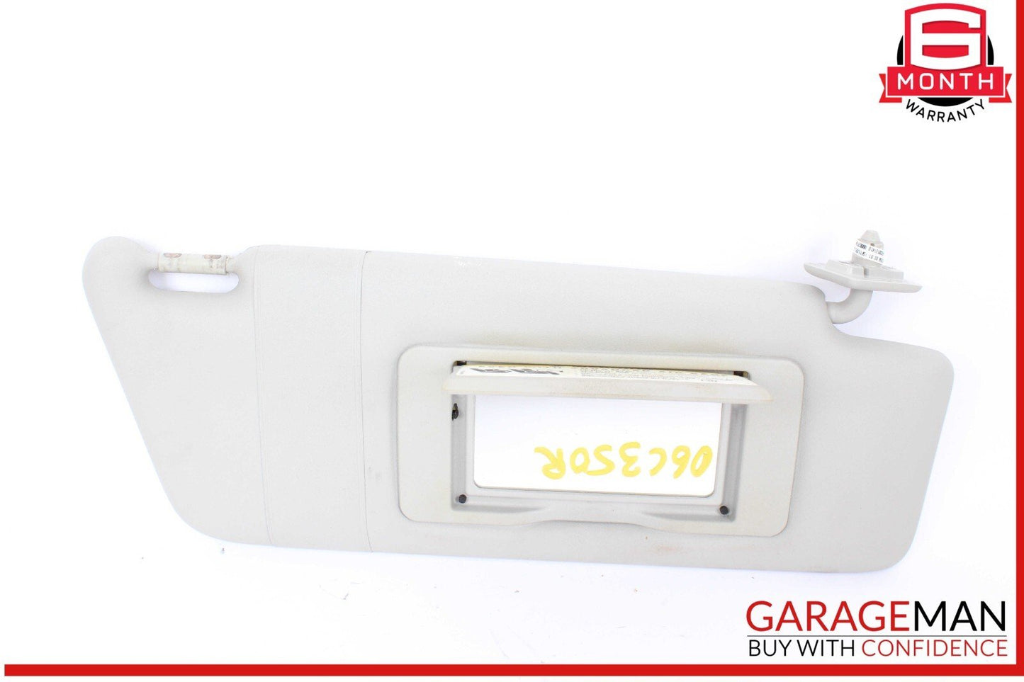 01-07 Mercedes W203 C350 Sport Front Right Side Sunvisor Sun Visor Gray OEM