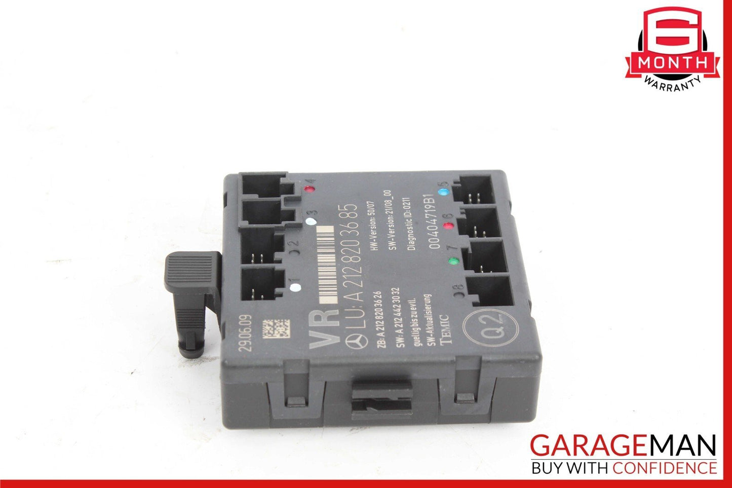 08-18 Mercedes W212 E350 C300 E400 Front Right Side Door Control Module OEM