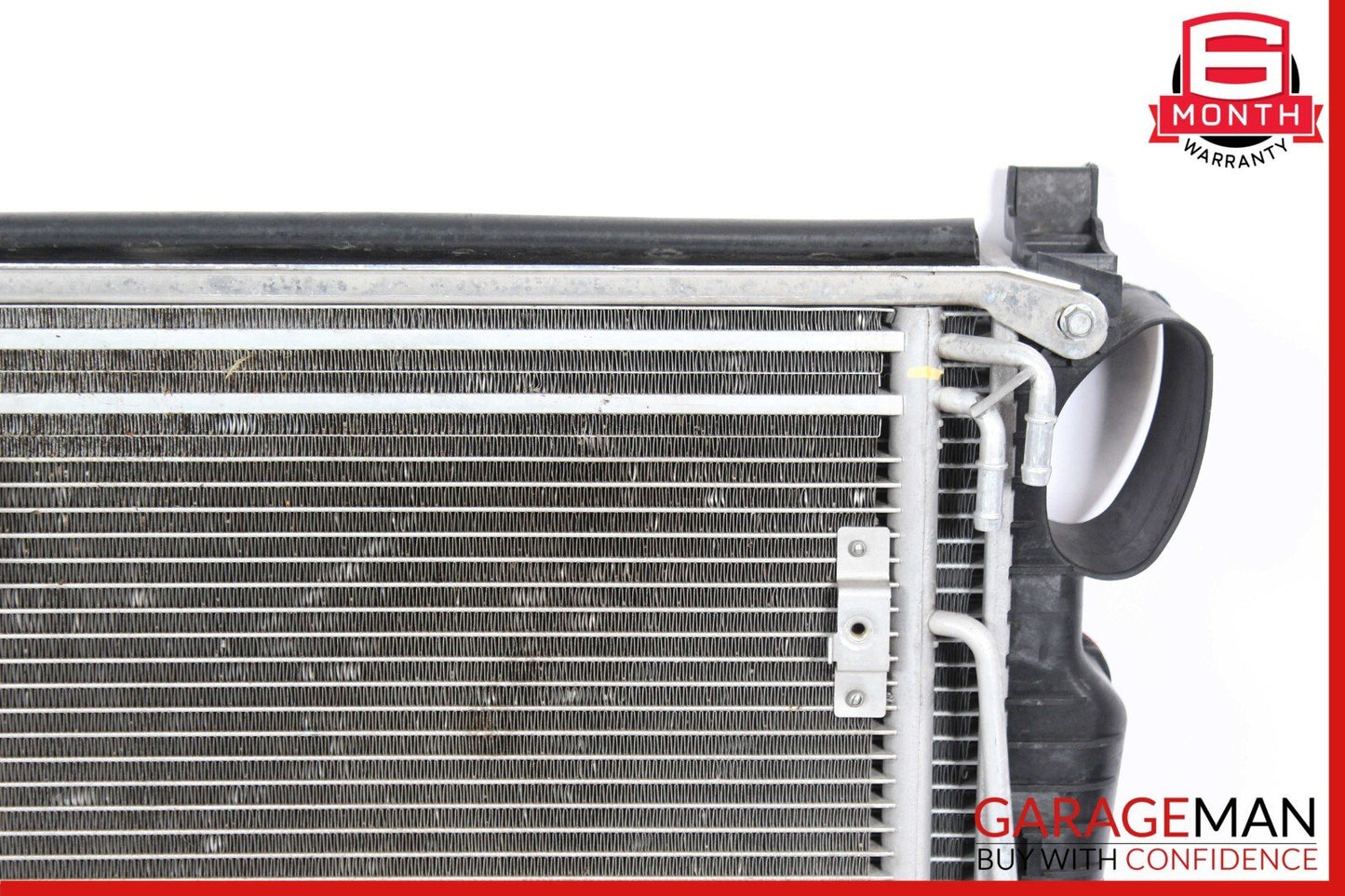 03-08 Mercedes R230 SL500 Engine Radiator A/C AC Air Condenser Oil Cooler Assy