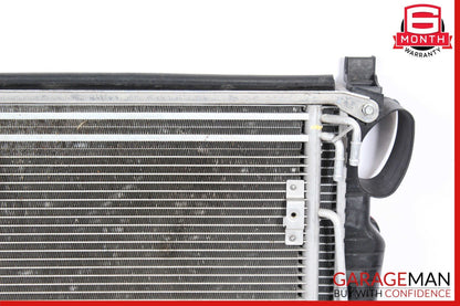 03-08 Mercedes R230 SL500 Engine Radiator A/C AC Air Condenser Oil Cooler Assy